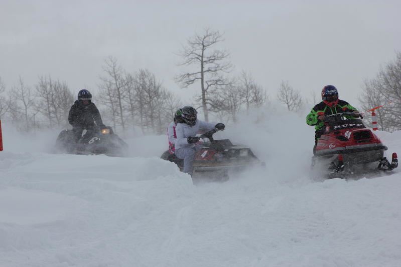 Gentlemen: Start Your (Really Old) Engines Vintage Snocross Race Held