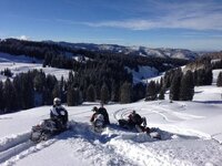 blue sky snow and sleds in meadow mountain vista.jpeg