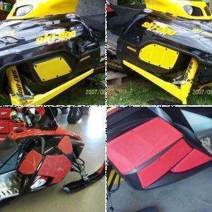 Ski Doo Vents - Rev, RT & ZX