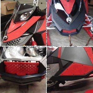 Ski Doo Vents - XP Chassis