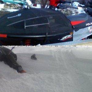 Snowmobiling