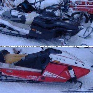 My sleds.