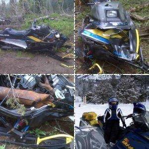 snowmobiling 2009