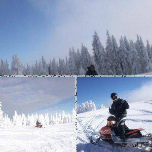 Snowmobiling