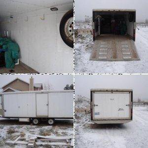 97 Insulated 4-place trailer