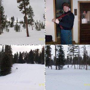 Sledding in May in the Black Hills