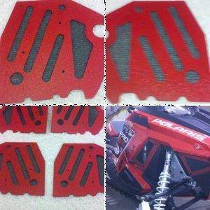 Footwell vents by mike taylor Polaris pro ride,assault