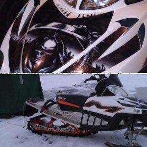 My sled 2010 M8 SnoPro 153