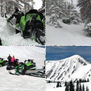 Snowmobiling