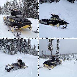 First Snowmobile