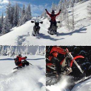 Snowbike