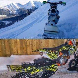 Damon's Snowbike