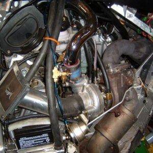 800 rev with gerret turbo nice intake