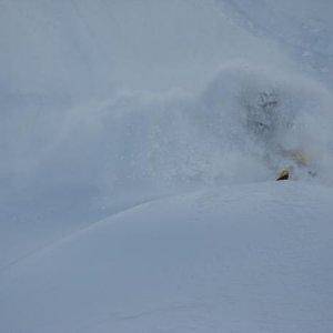 I'm playing in the pow!