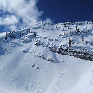 crater bowl up waldron creek