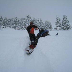 4 feet of pow in lost lake