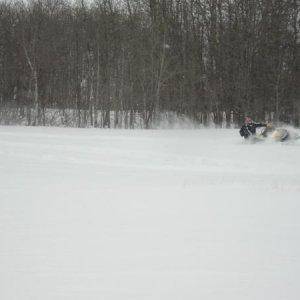 Playing in some powder