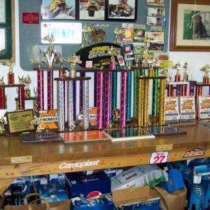 Lots of race hardware...Lots of LITE