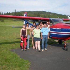 Skydiving with my girlfriends July 03, 2008