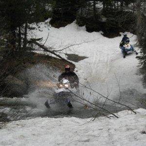 My first river crossing.