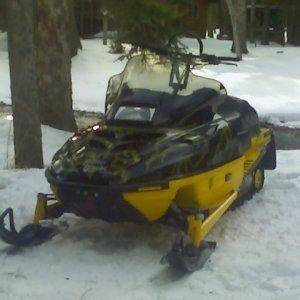 My old sled the DEER SLAYER