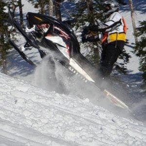 Me on my dad's sled