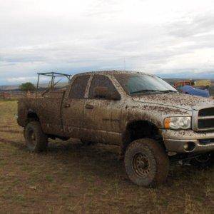 no rock and my toy hauler that i was living in looked just like it was a miracle that i made it dragging that thing along with bald a$$ tires