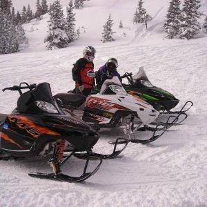 Brent "Speeedracer", Kenny, and I at Grand Lake Christmas 2008 >>>>.