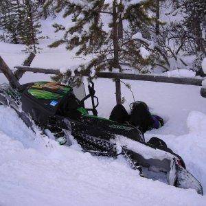 OOPS !! Kenny's in da fence !! Christmas 2008 >>>>.