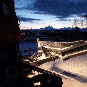 Grooming near the Teton's