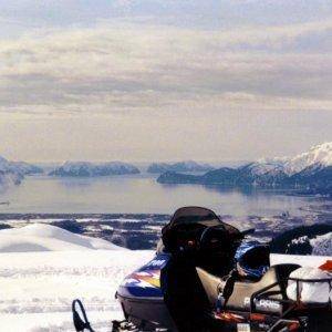 Lost Lake over Seward, Alaska