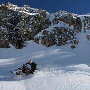 John carving on Iron Mountain