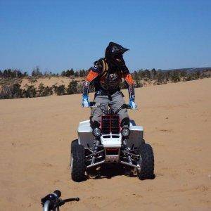 ME ON THE BANSHEE...TOO BAD IT'S STOCK!