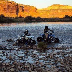 RYDERS' 1ST TRY AT THE RIVER