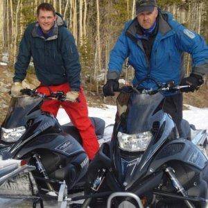 Buddies Jake and Jack on a pair of Nytros...parking lot photo op!

We rode Nytro Mtx 162, 153 and a Xtx with Yamaha's Demo guru Cody (Thanks!)