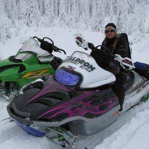 Me and my bride on a ride