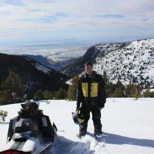 Looking down shell canyon