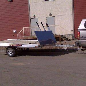 Newmans sled trailer