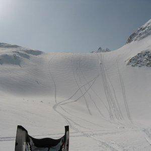 Back Side of the Wall White Pass summit