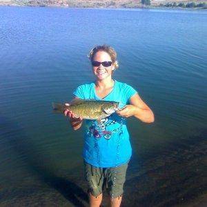 HUGE SMALLIE AT POTHOLES