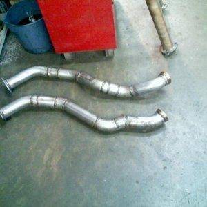 Down pipes I made