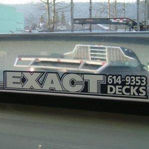 Exact deck reflection