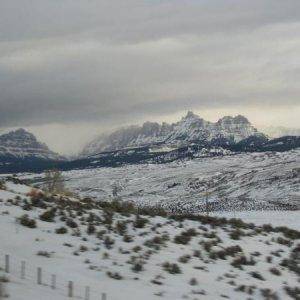 snow and mountains!