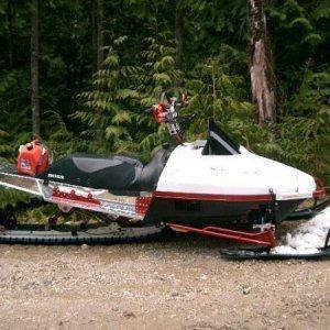 The homebuilt getting ready to rip.