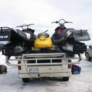 Family day up at Timothy Ski Hill