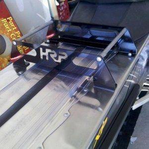 HRP gas rack painted black with everything else