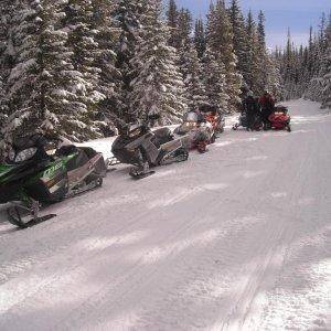 Grand Lake Christmas 2010 Kenny and I joined the Nebraska group. 6 of us total on the way to Gravel Mnt