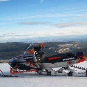 top of tumalo mt in Oregon