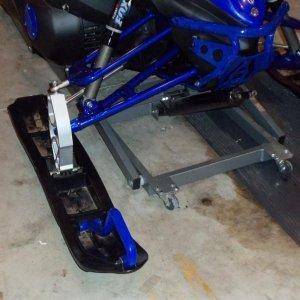 Simmons Gen III Flexi-Ski mounting on Yamaha Nytro