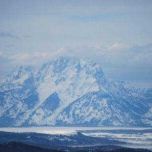 the tetons from togwotee